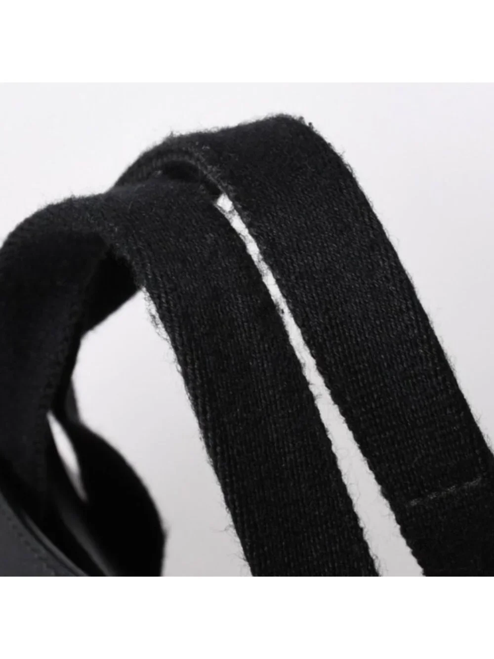 Hermes Handbag Valparaiso MM Tote Black Silver